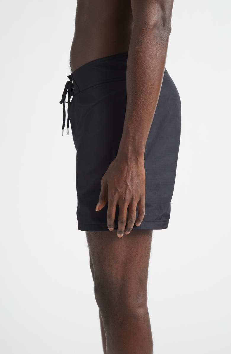 STOCKHOLM SURFBOARD CLUB Bernie Board Shorts, Alternate, color, Black