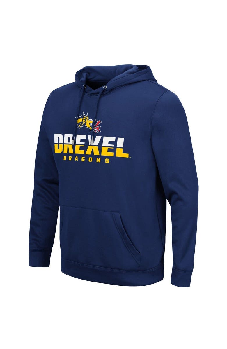 COLOSSEUM Men's Colosseum Navy Drexel Dragons Lantern Pullover Hoodie, Alternate, color, Navy