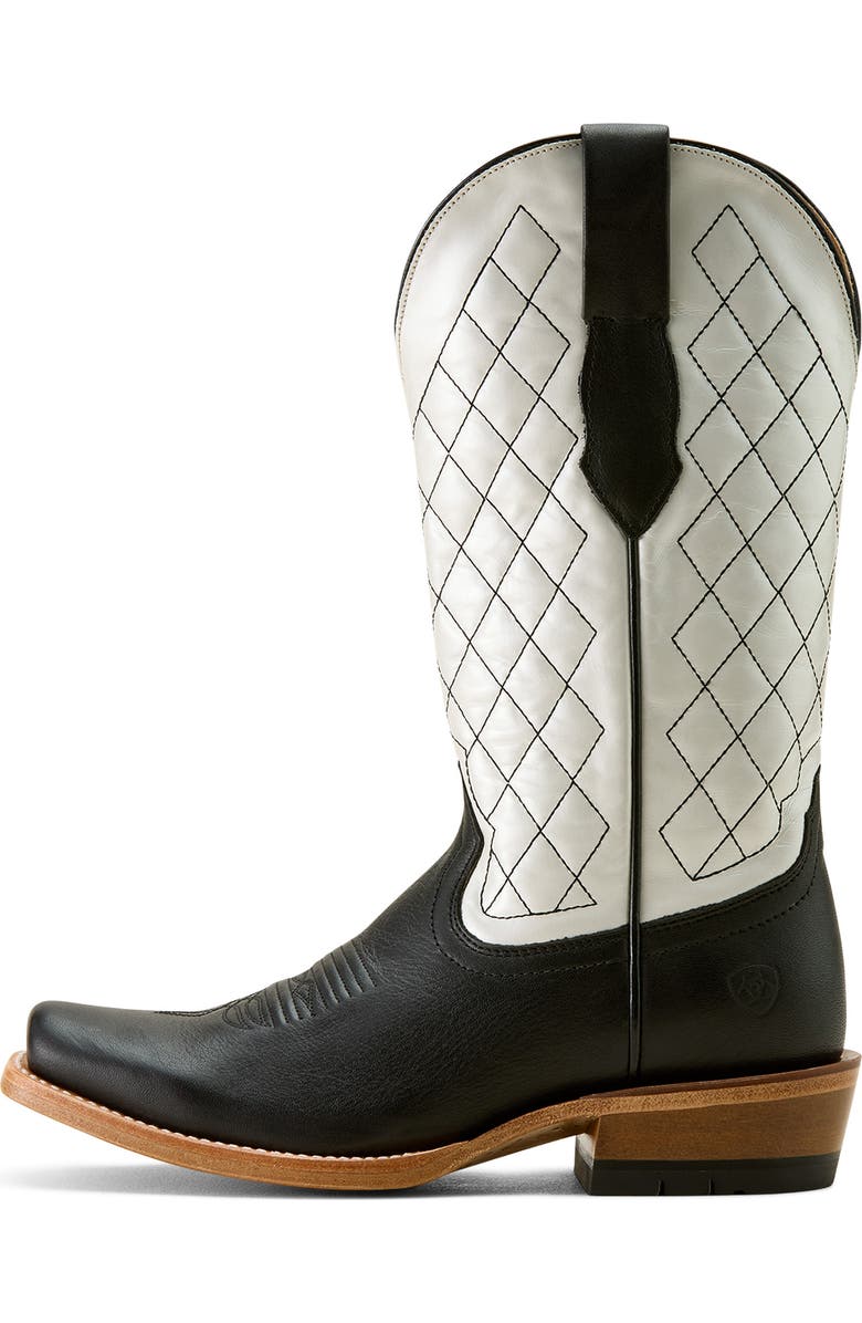 Ariat Futurity Denton Diamond Quilt Leather Boot, Alternate, color, Black