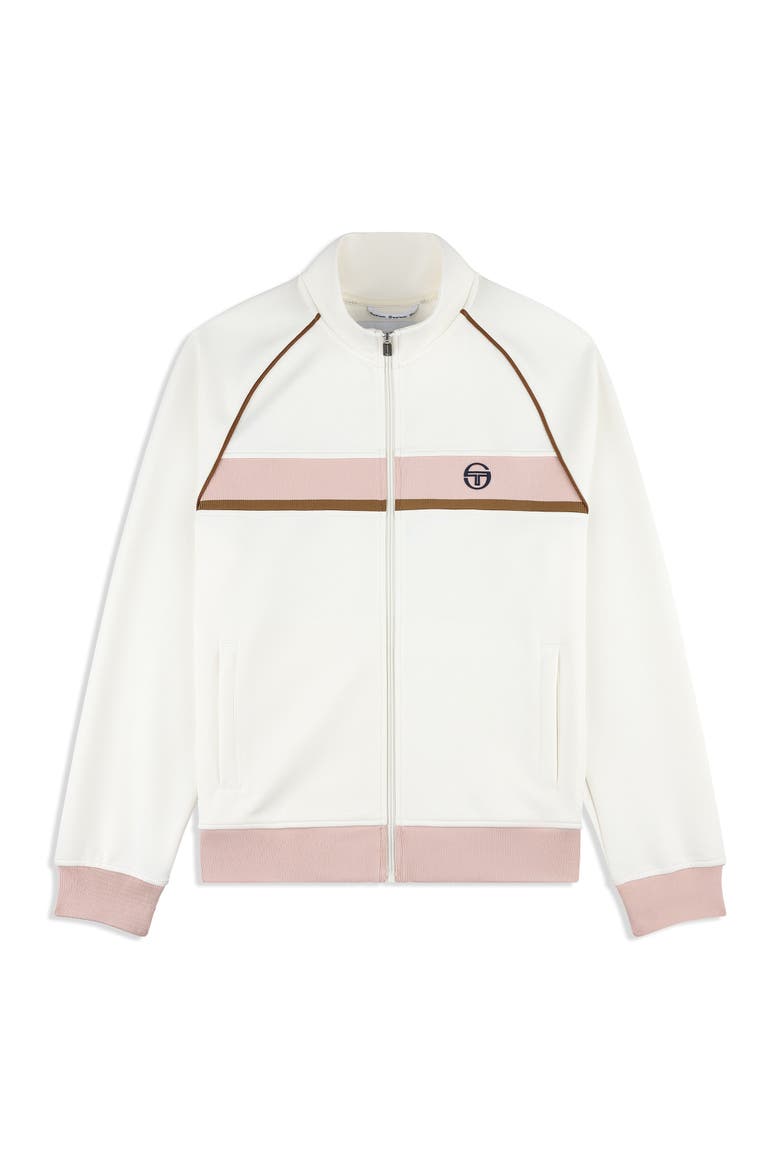 Lago Track Jacket, Alternate, color, GARDENIA