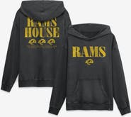 FANATICS Men's Fanatics Black Los Angeles Rams Relaxed Intense Rivalry French Terry Hoodie