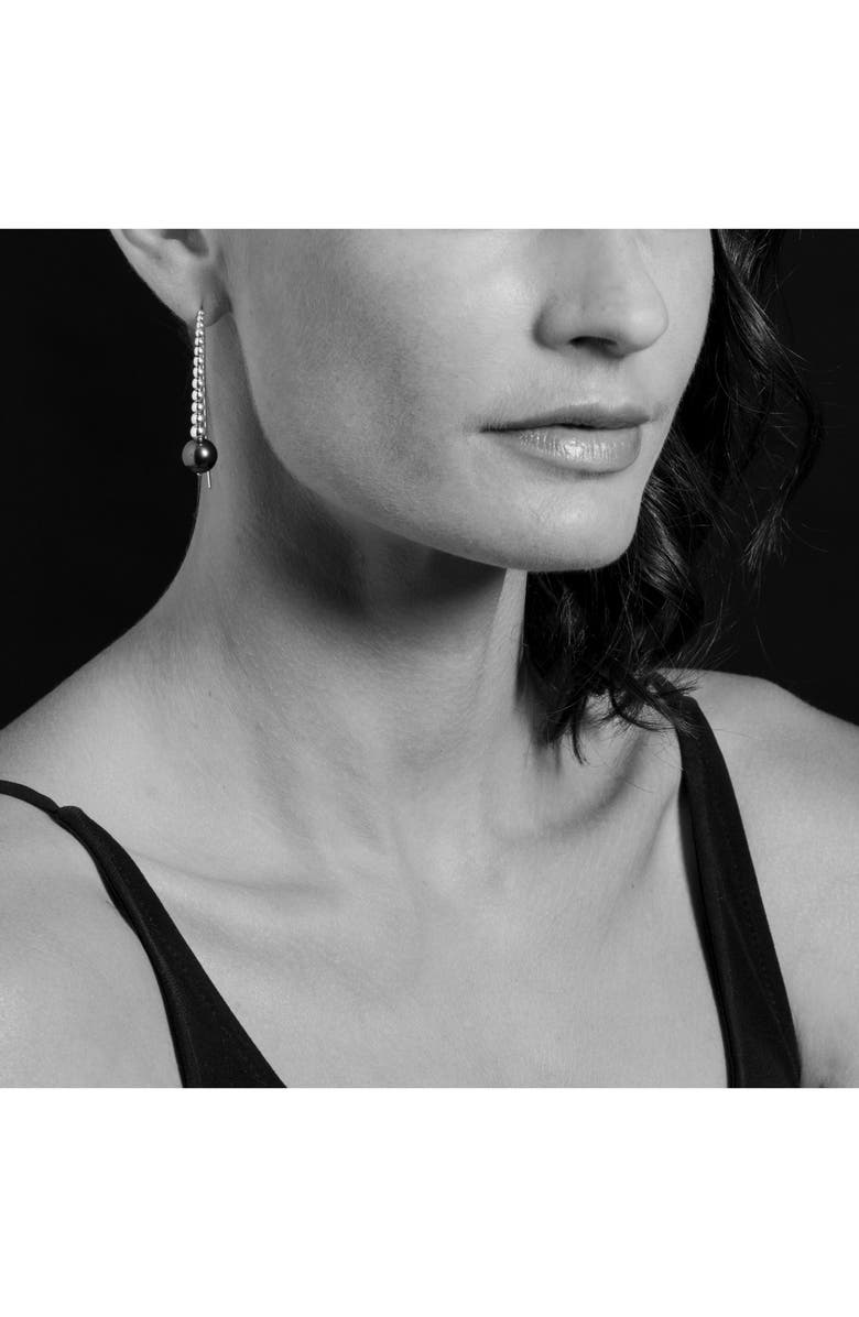 LAGOS Threader Pearl Earrings, Alternate, color,