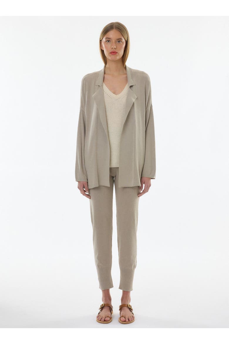 Organic Cotton Knit Stonewashed Jacket, Alternate, color, DESERT