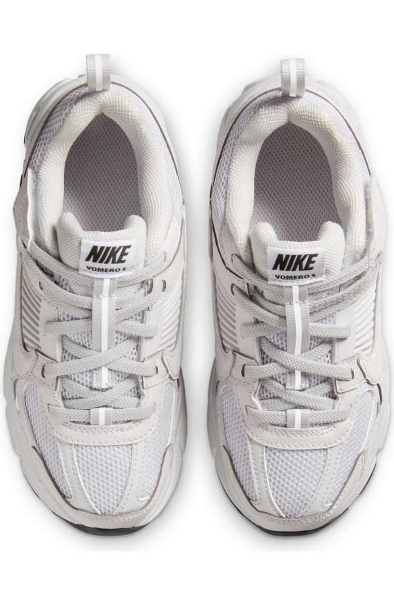 Nike Kids' Vomero 5 Sneaker, Alternate, color, White/ Grey/ Black/ Sail