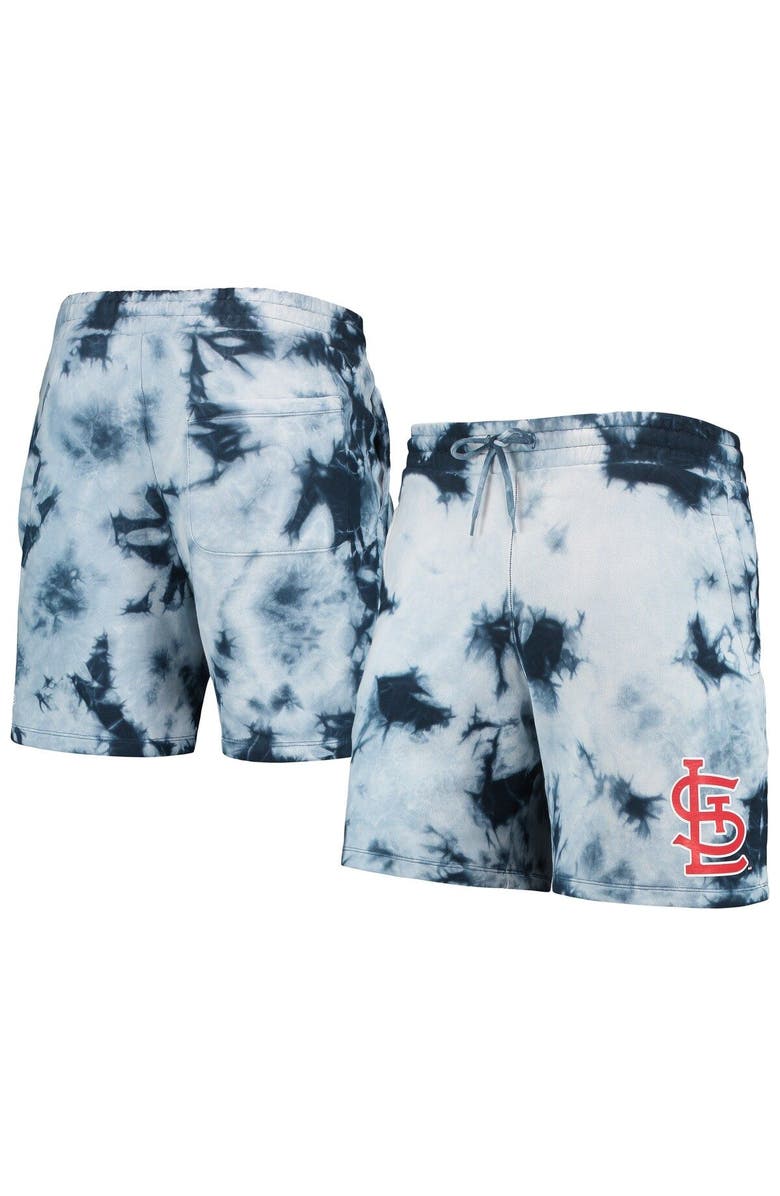New Era Men's New Era Navy St. Louis Cardinals Team Dye Shorts, Main, color, Navy