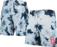 New Era Men's New Era Navy St. Louis Cardinals Team Dye Shorts