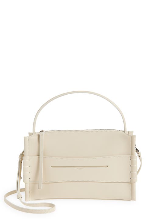 Loafer Leather Top Handle Bag