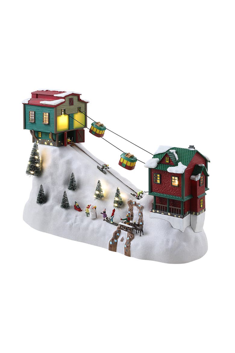 18 in. Winter Wonderland Cable Cars, Main, color, Multicolored