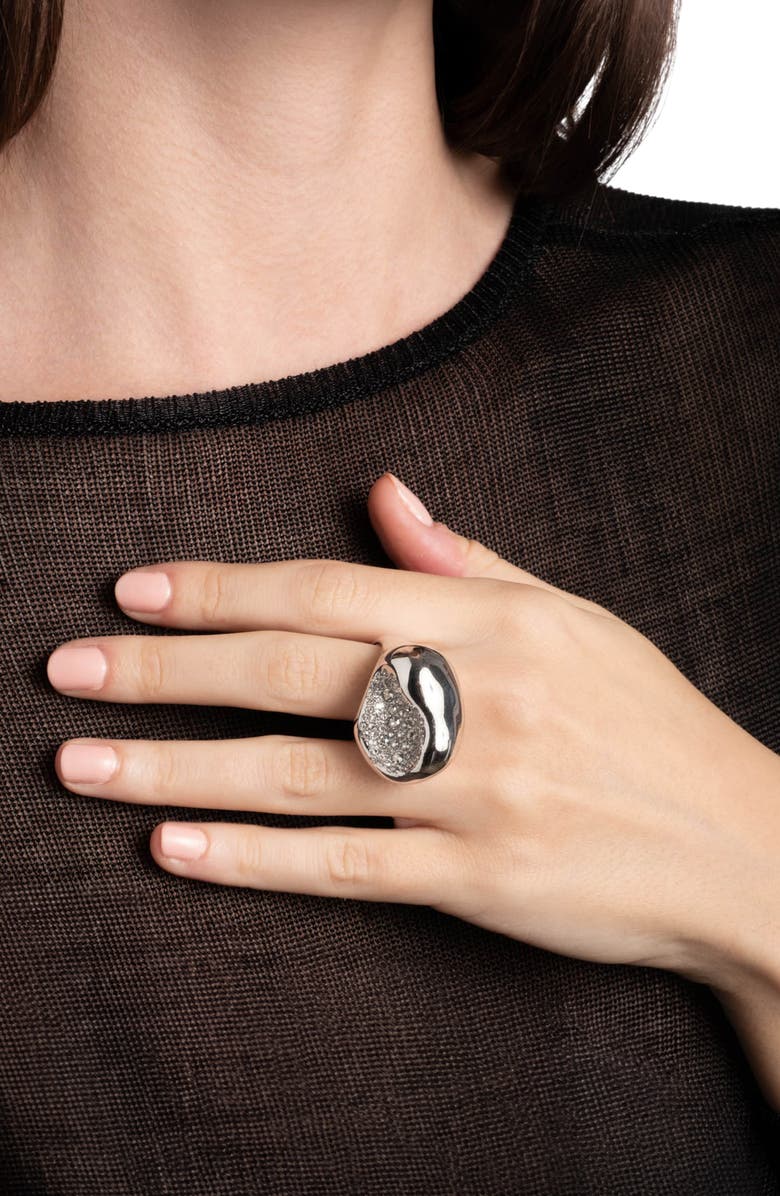Alexis Bittar Solanales Crystal Pebble Ring, Alternate, color,