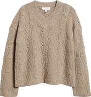 Nordstrom Cable Wool & Cashmere Sweater