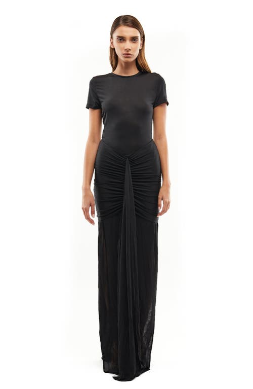 Mother Of All Viola T Shirt Dress In Black