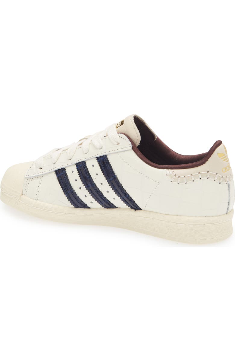 ADIDAS X WALES BONNER Gender Inclusive Superstar Sneaker, Alternate, color, Wonder White/Navy/Night Red