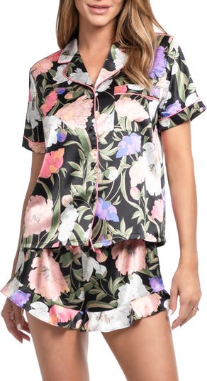 Harriet Ruffle Trim Short Pajamas