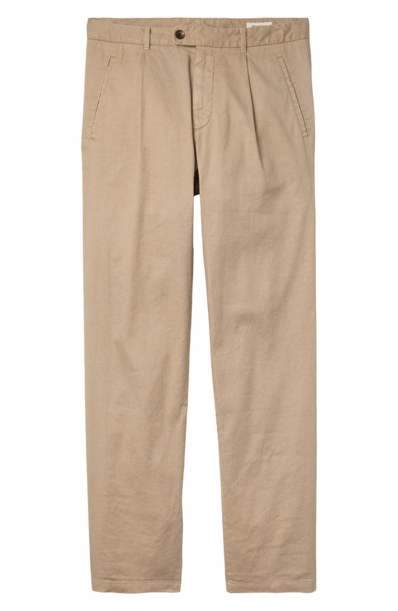 Bonobos Coastal Linen Blend Pants, Alternate, color, Khaki