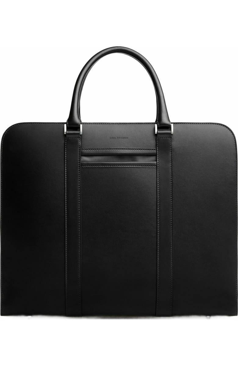 Carl Friedrik Palissy Overnight Briefcase, Main, color, Black
