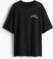 H&M Oversized Print-motif T-shirt