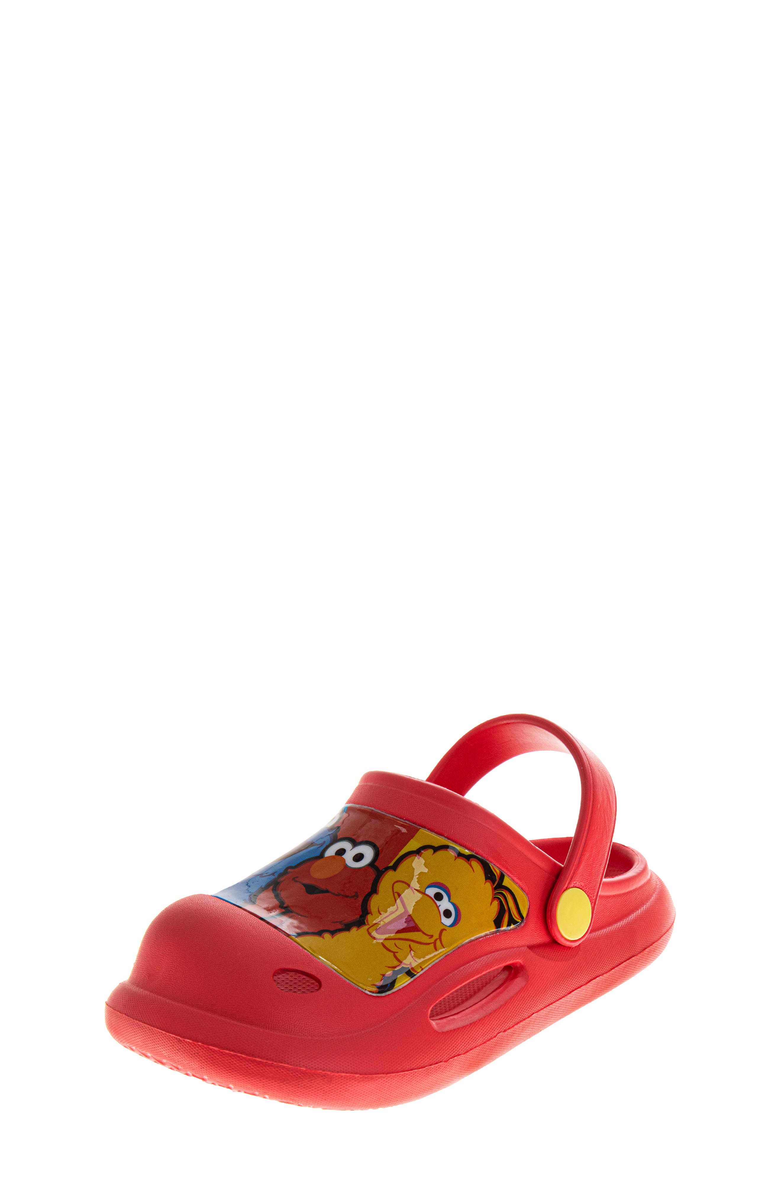 Kids' Sesame Street Clog, Alternate, color, RED