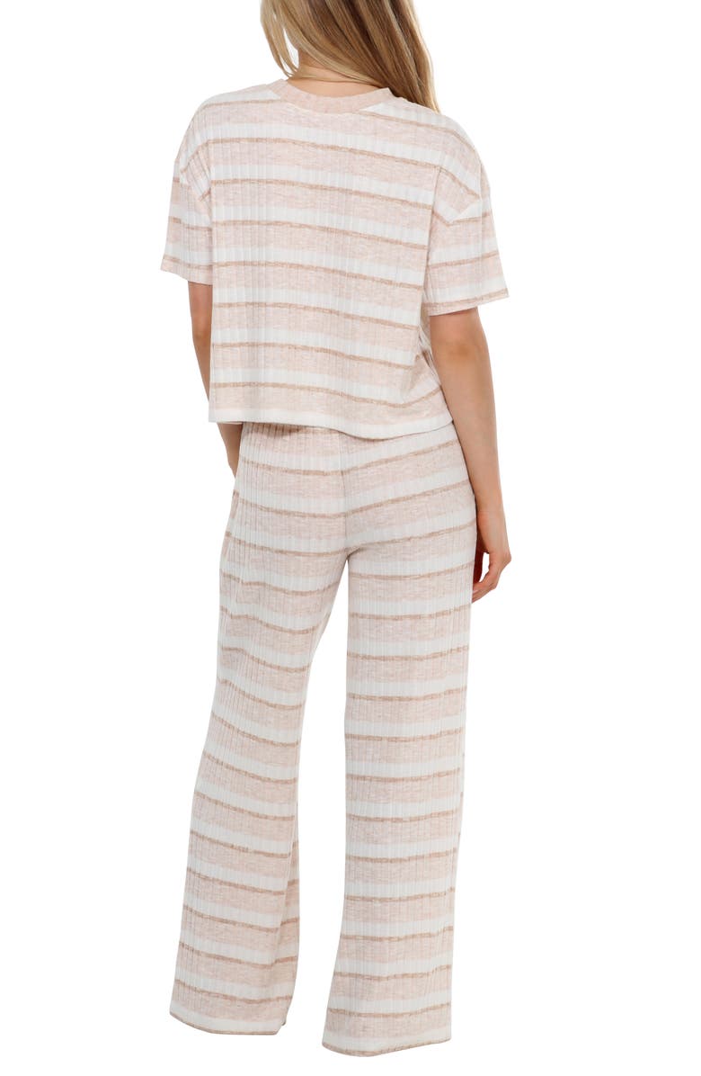 Honeydew Take It Easy Pajamas, Alternate, color, Mellow Stripe