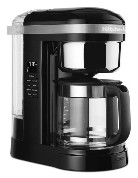 12 Cup Drip Coffee Maker with Spiral Showerhead and Programmable