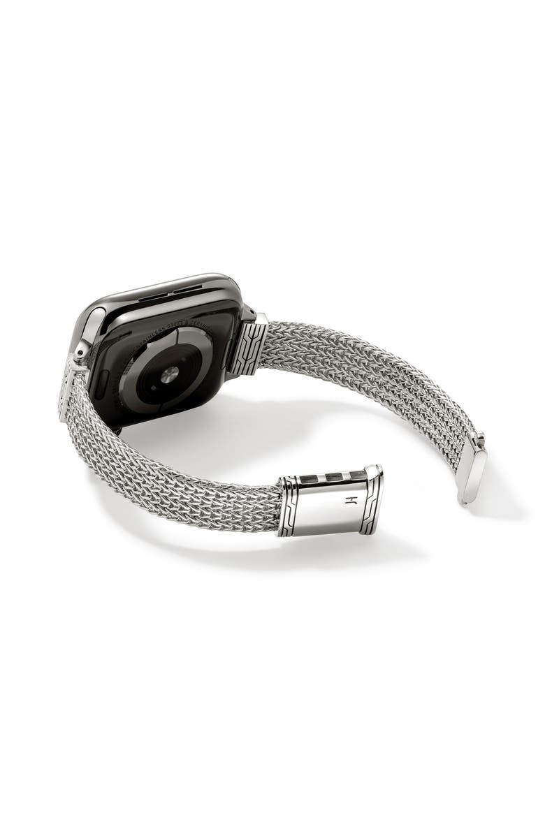 Smart Watch Strap, 12mm, Alternate, color, SILVER
