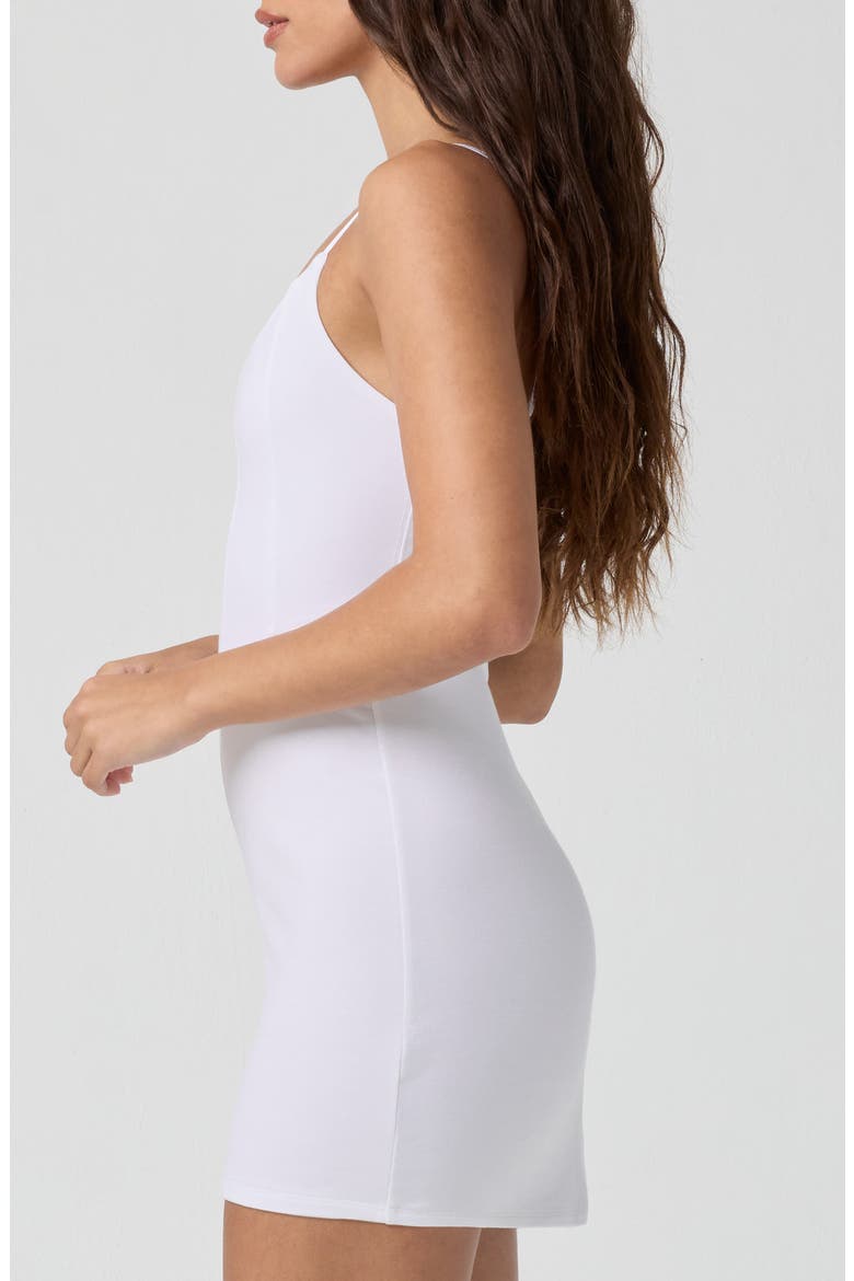 Corset Minidress, Alternate, color, BRT WHITE