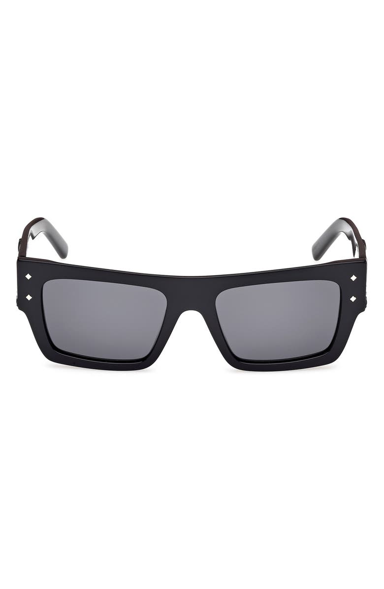 MCM 53mm Navigator Sunglasses, Main, color, 