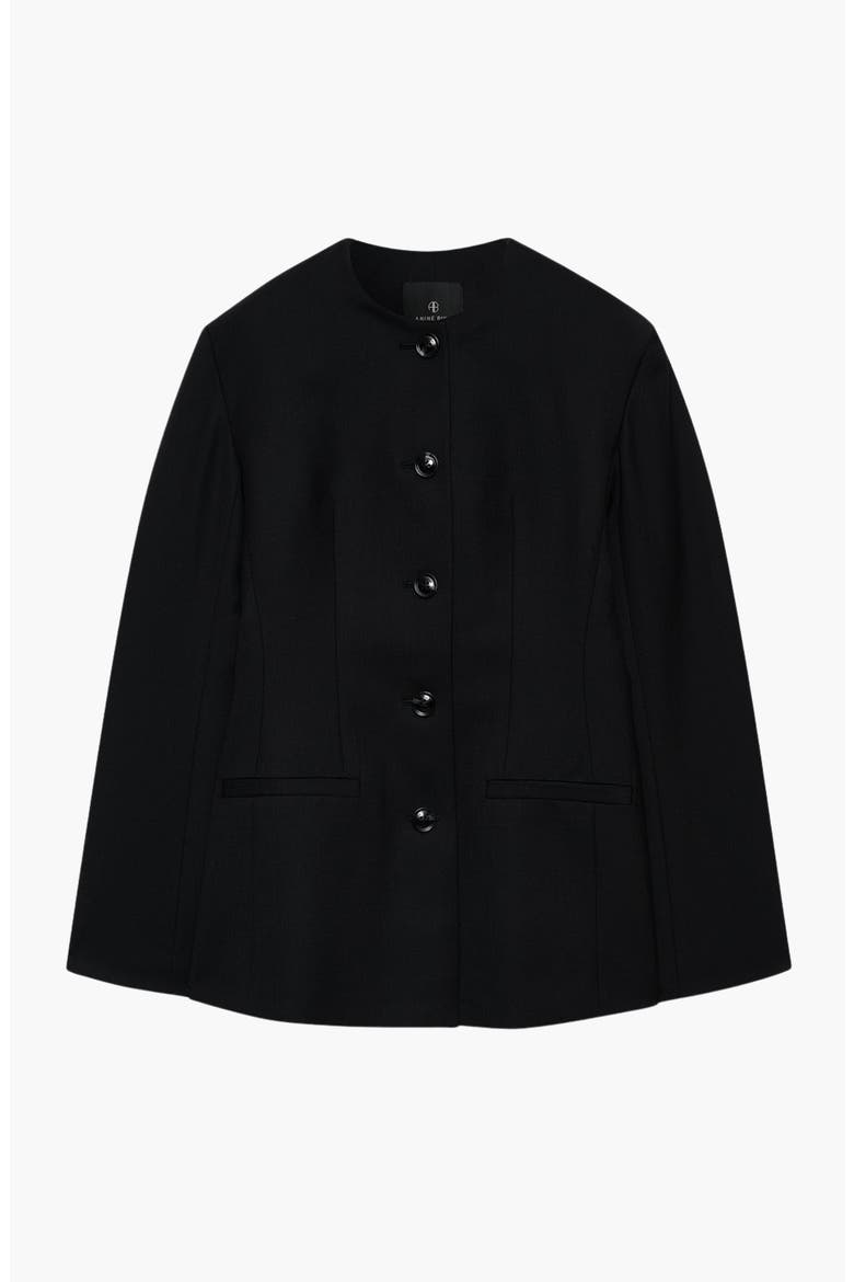 Huda Blazer, Alternate, color, Black