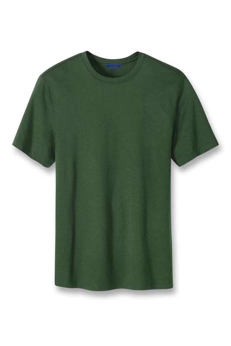 Cotton Interlock T-Shirt, Main, color, HUNTER