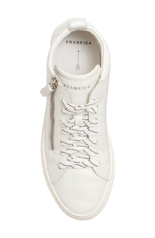 Frankie4 Morgan Mid Top Sneaker In White