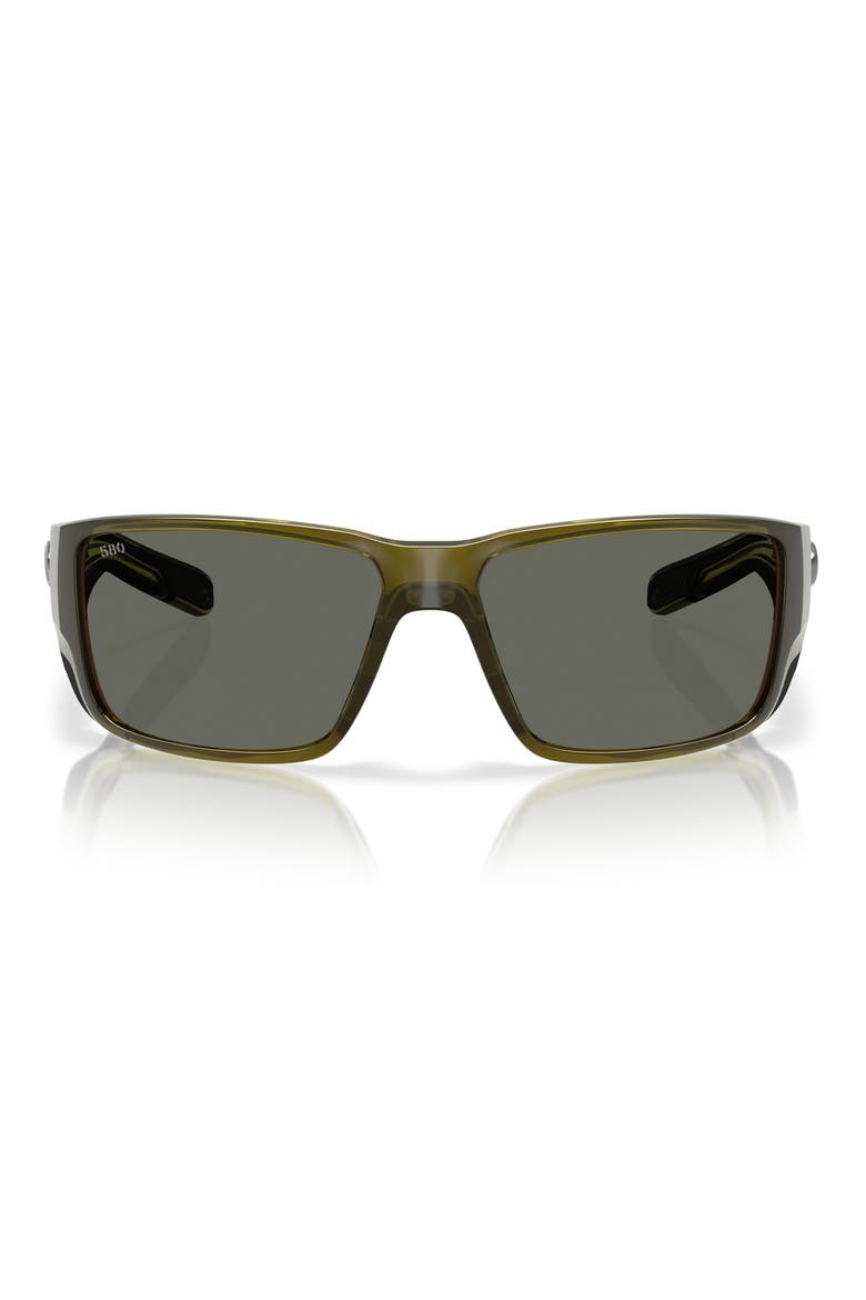 Blackfin Pro 60mm Polarized Sunglasses, Main, color, SEAGRASS / GRAY 580G