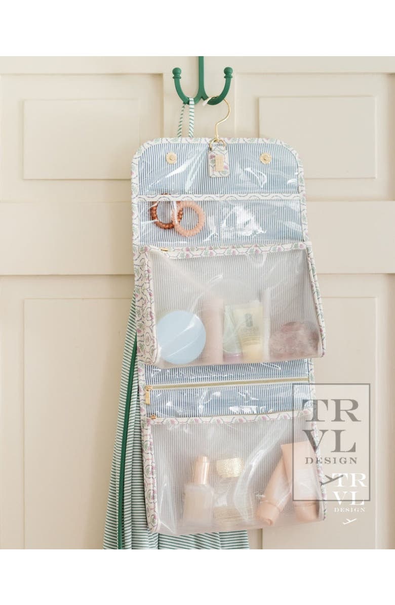 TRVL Design Antibes Hanging Toiletry Bag, Alternate, color, Ivory