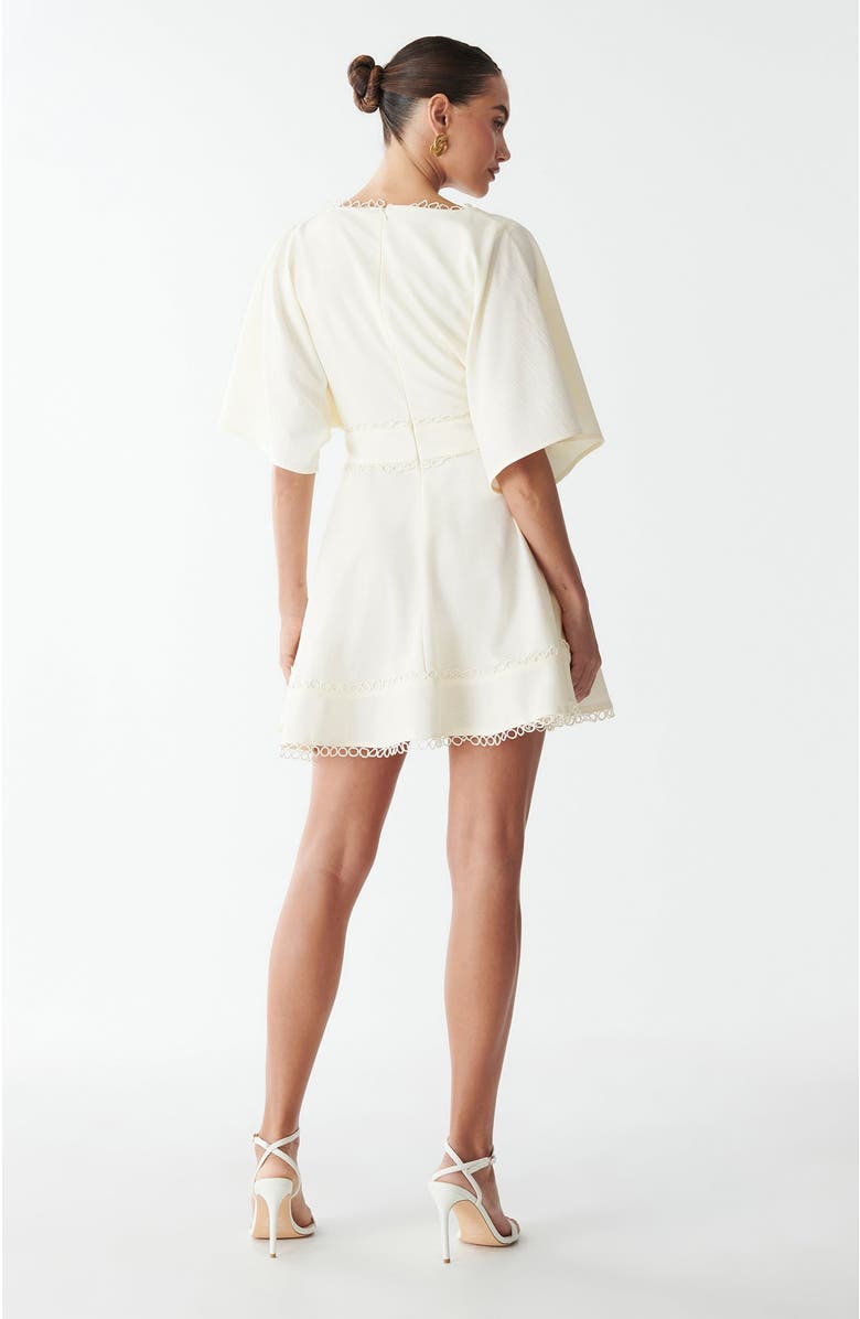 SAVEL Sissy Mini Dress, Alternate, color, Ivory