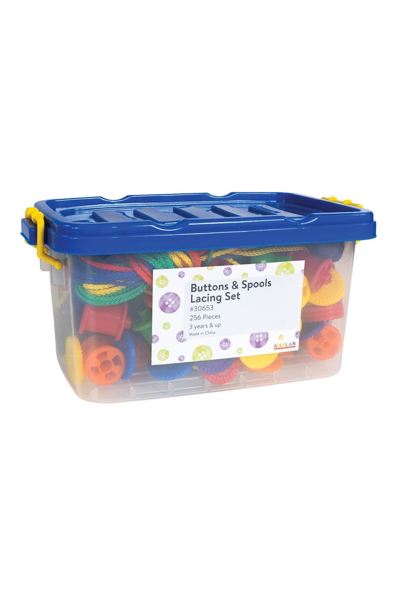 Buttons & Spools Lacing Set, Alternate, color, Multicolored