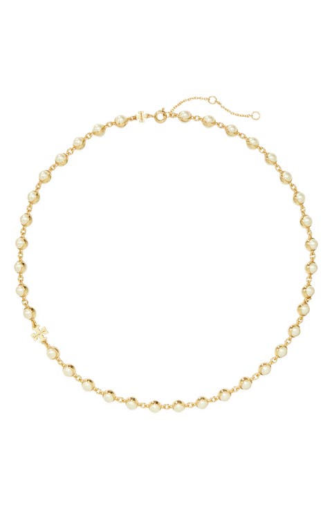 Moondance Faux Pearl Necklace
