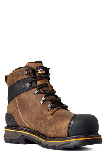 Ariat Stump Jumper Boot In Brown
