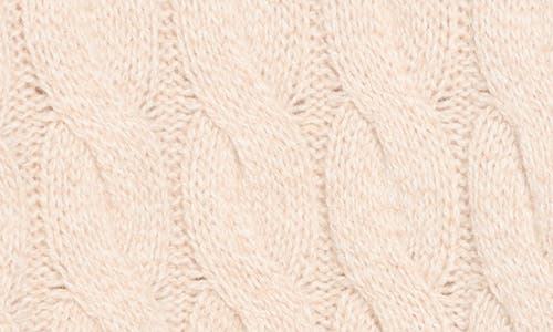 Theory Wool Blend Cable Knit Pullover Sweater In Pink