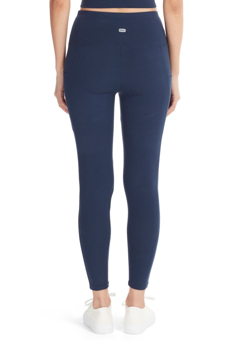 High Waist Side Pocket 7/8 Leggings, Alternate, color, MIDNIGHT