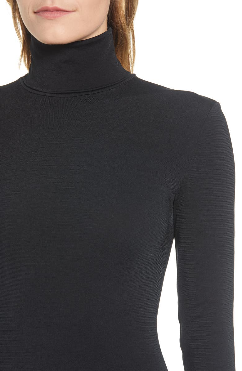 Wolford Colorado Turtleneck Thong Bodysuit, Alternate, color, 