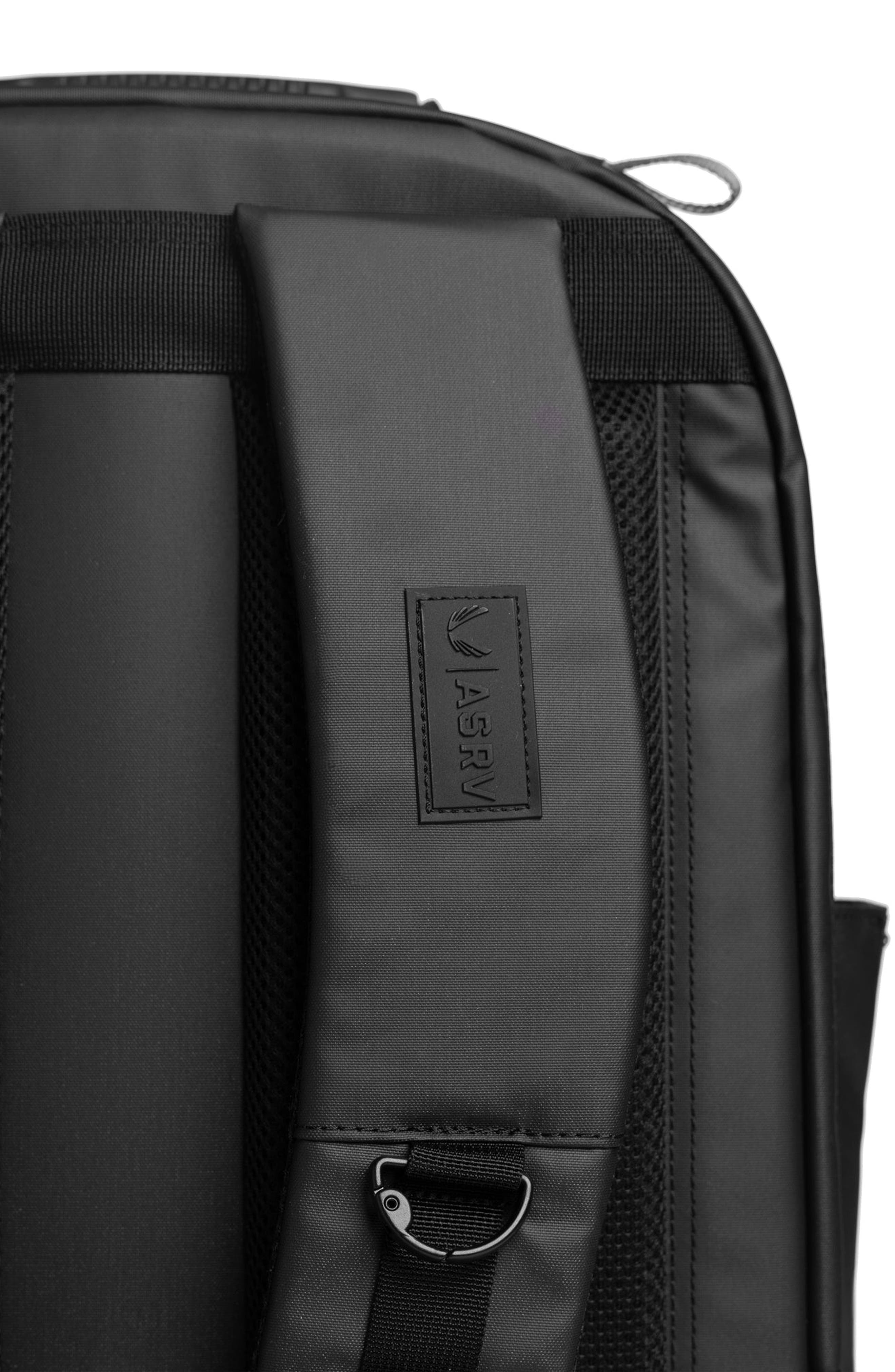 Water Resistant Travel Backpack, Alternate, color, Black