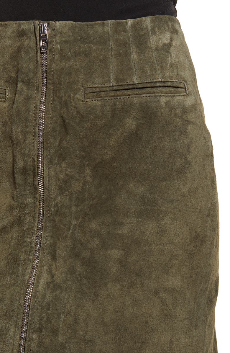 BLANKNYC Suede Miniskirt, Alternate, color, 