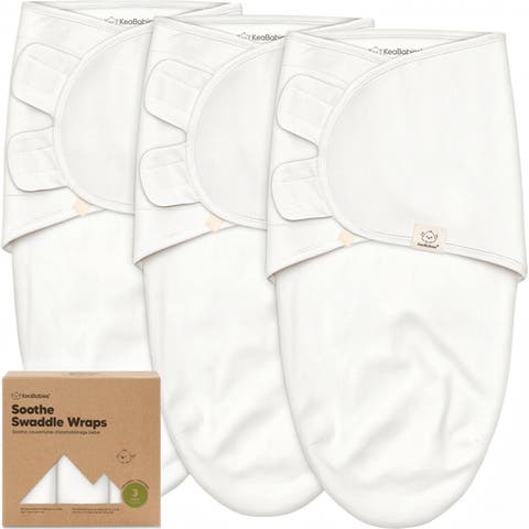 3-Pack Soothe Swaddle Wraps
