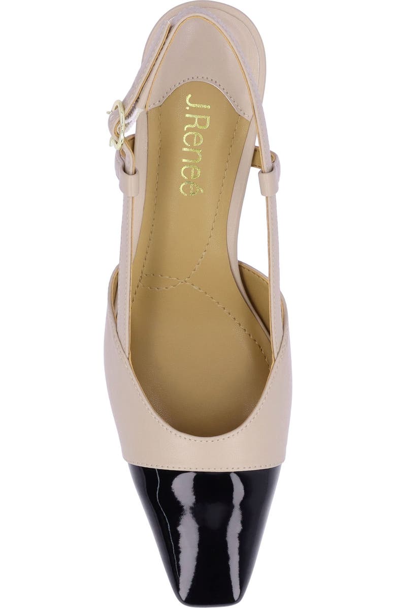 J. Reneé Cyrene Slingback Cap Toe Pump, Alternate, color,