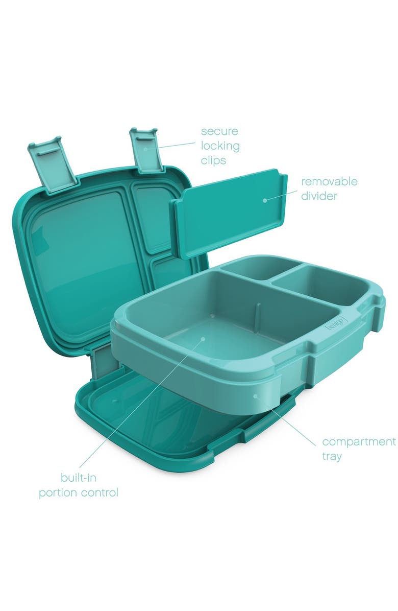 BENTGO Fresh Leakproof Lunch Box - Aqua, Alternate, color, Aqua