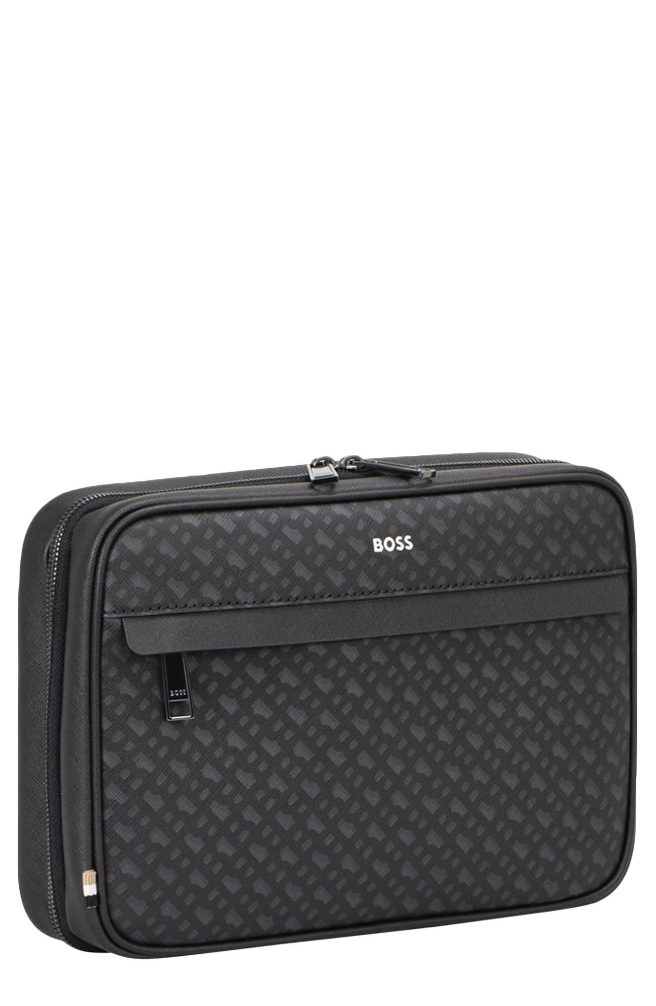 HUGO Zair Washbag, Main, color, 