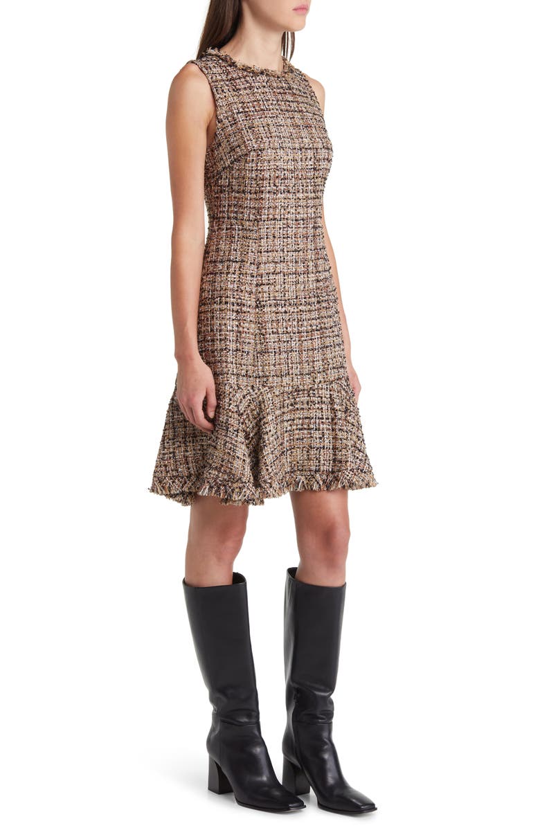 KOBI HALPERIN Reilly Tweed Sheath Dress, Alternate, color,