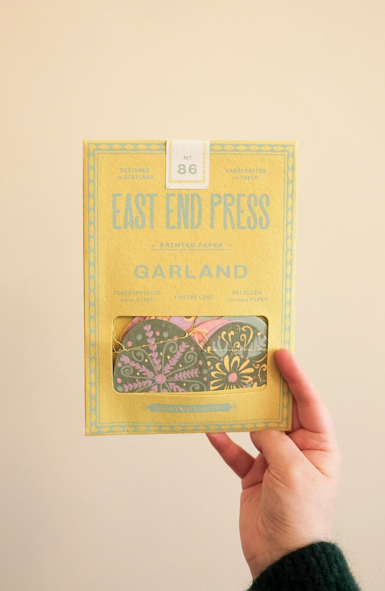 East End Press No. 87 Egg Hunt Garland, Alternate, color, 