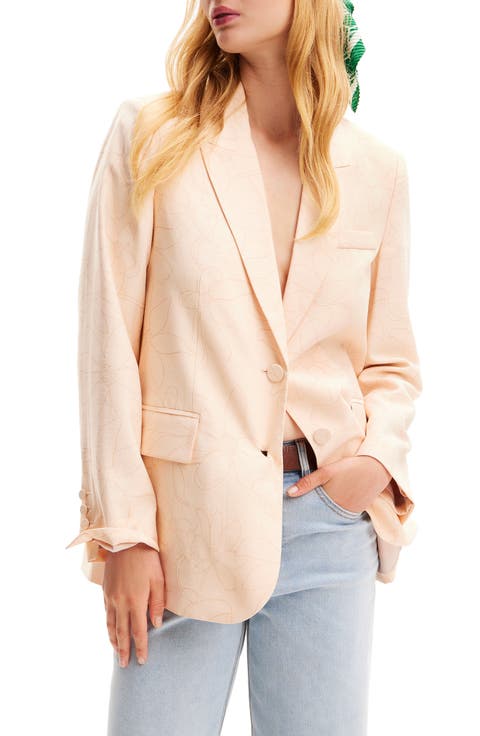 Floral Blazer