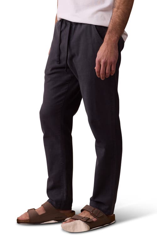 The Normal Brand Texstretch Summer Drawstring Stretch Cotton Pants In Storm