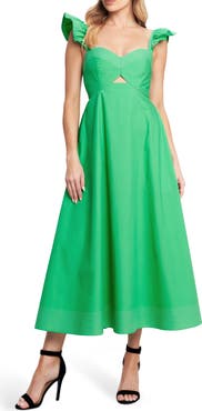 FLYING TOMATO Sweetheart Midi Dress