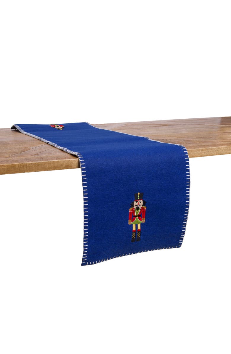 C&F Home Nutcracker Felt Table Runner 12" x 47.25", Alternate, color,
